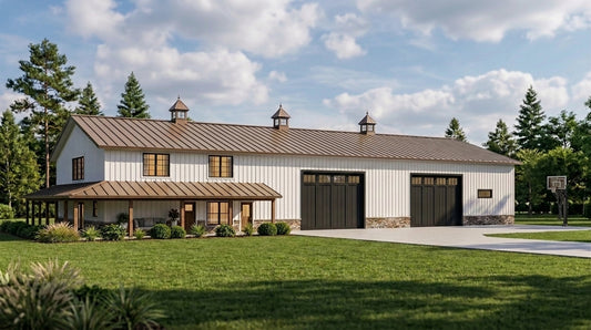 BG-20067 Channing Barndominium House Plan