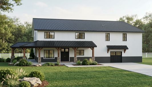 BG-20102 Jack Barndominium House Plan