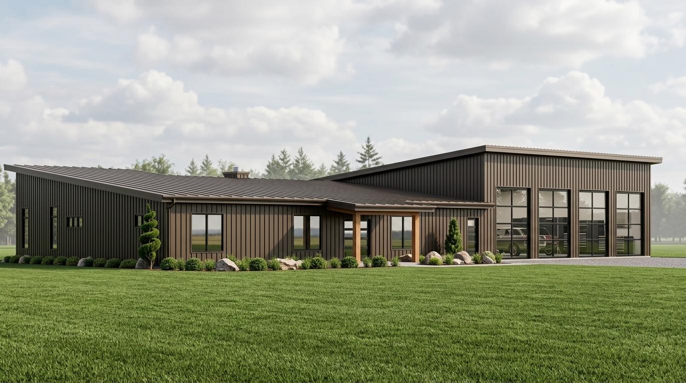BG-20110 Jones Barndominium House Plan