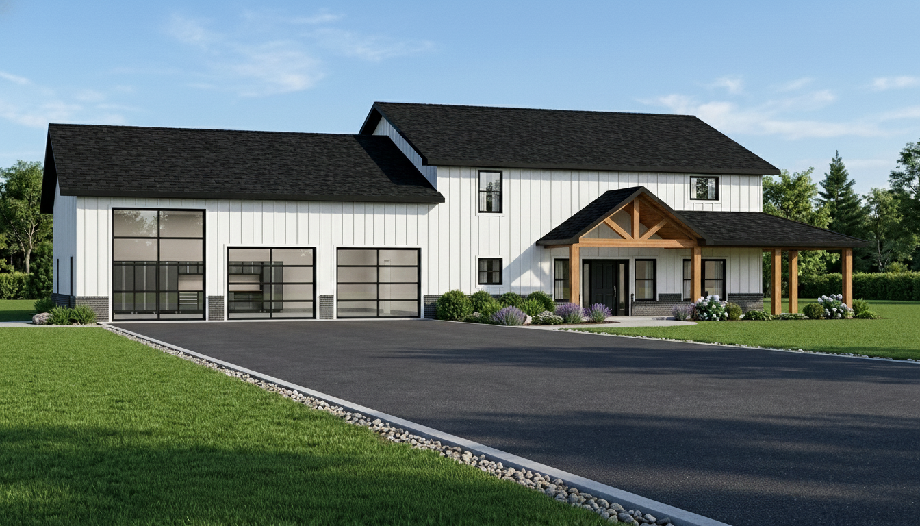 BG-20107 Colt Barndominium House Plan