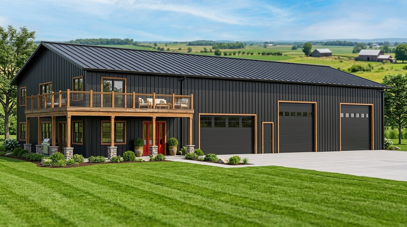 BG-20085 Kinsley Barndominium House Plan