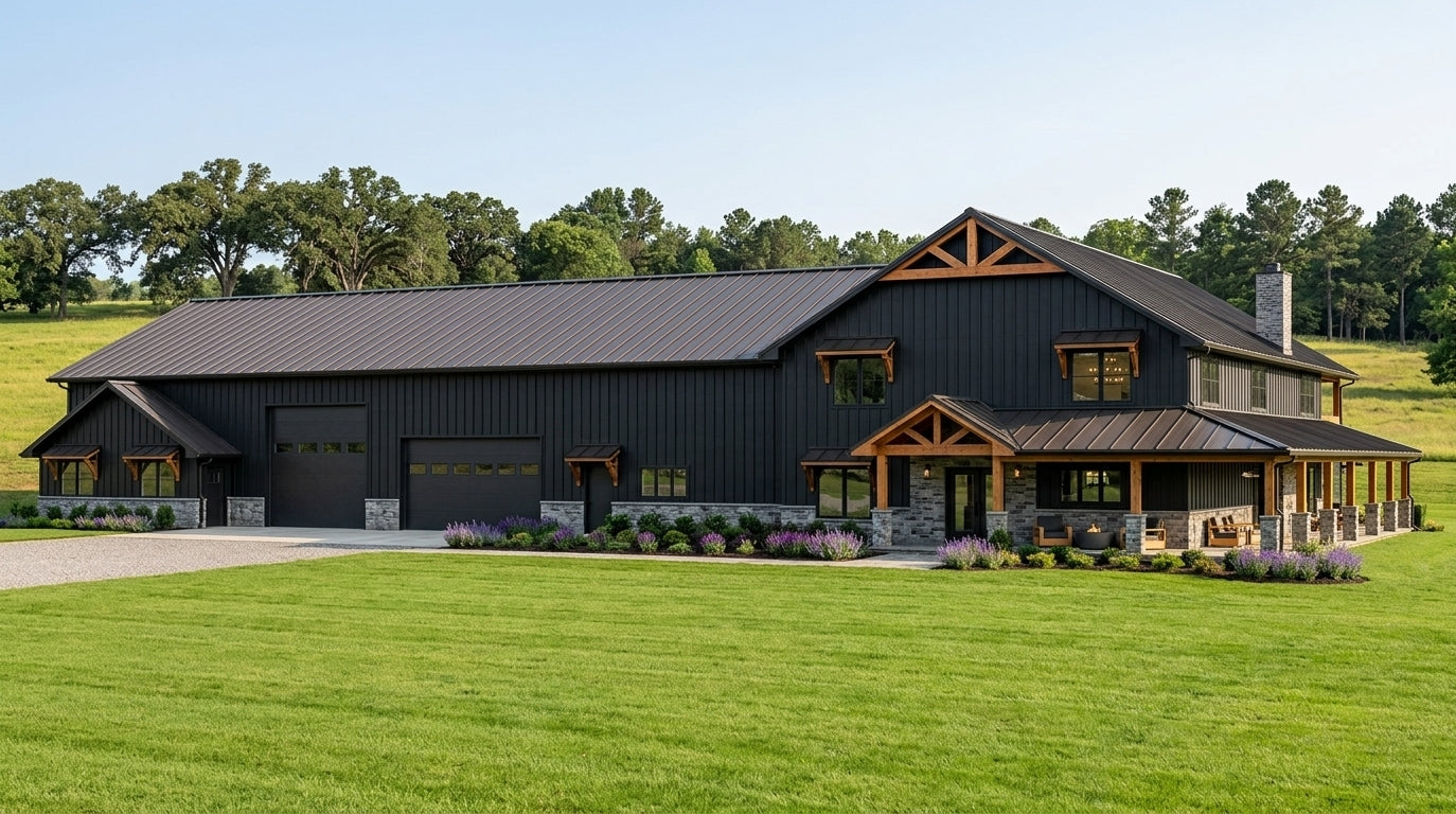BG-20086 Albany Barndominium House Plan