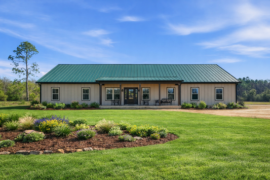 PL-61302-F Francis Barndominium House Plans