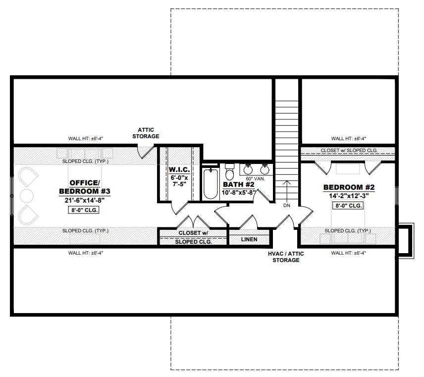 AK-4006-C Eldermere Barndominium House Plan