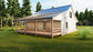 AK-4006 Blackthorn Barndominium House Plan