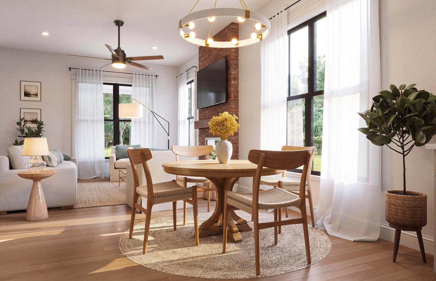 AK-4007-D Dawson dining area