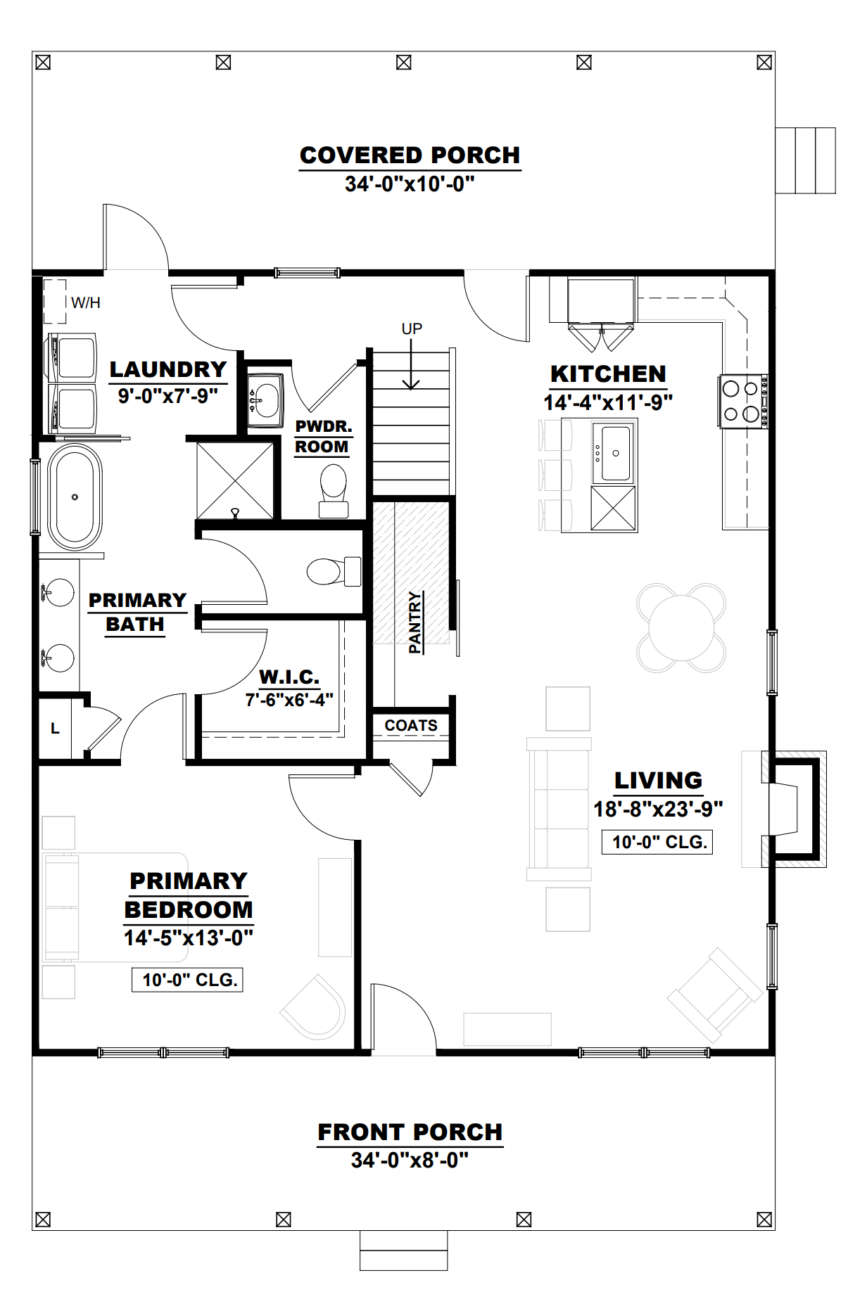 AK-4007 Laura Barndominium House Plan
