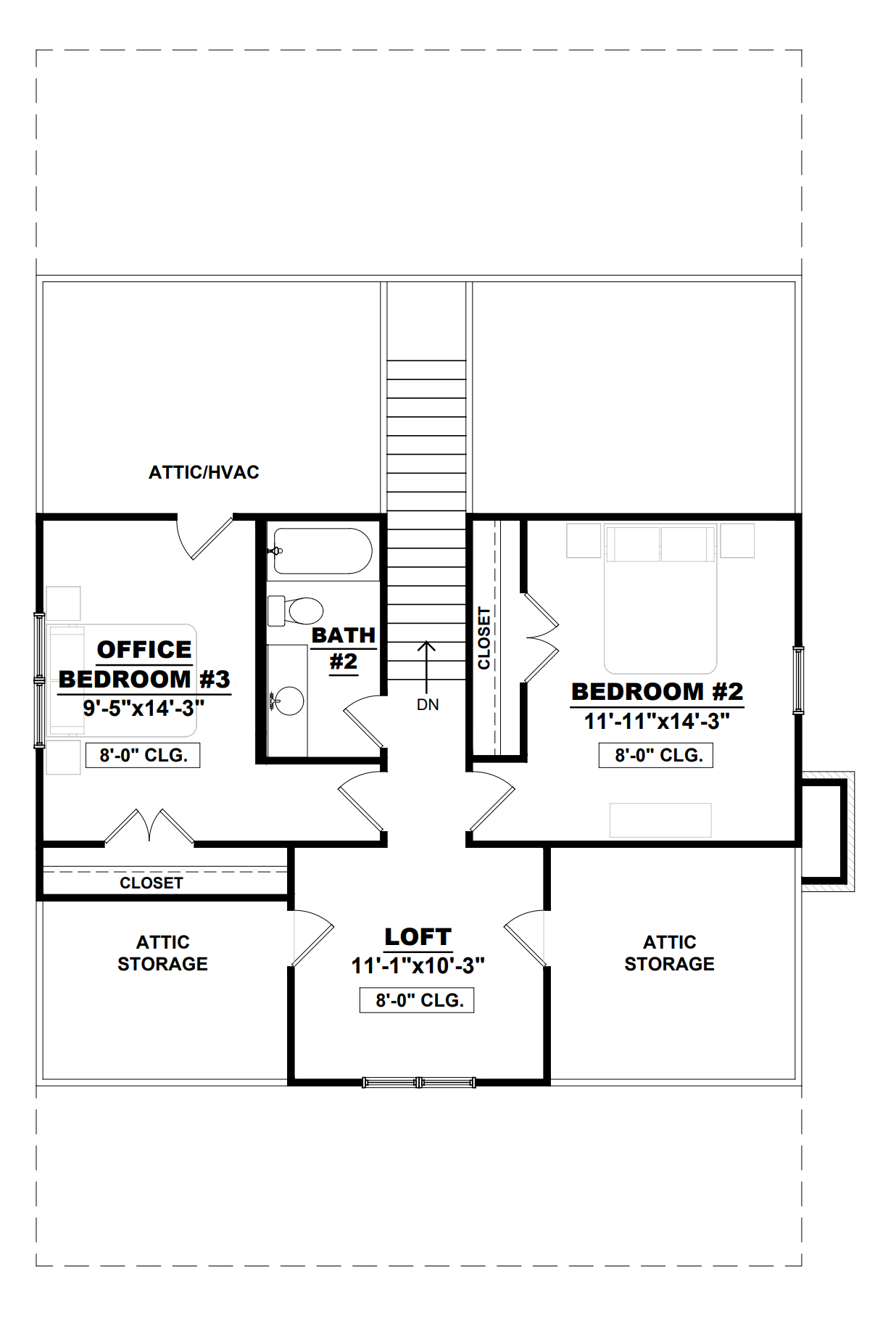 AK-4007 Laura Barndominium House Plan