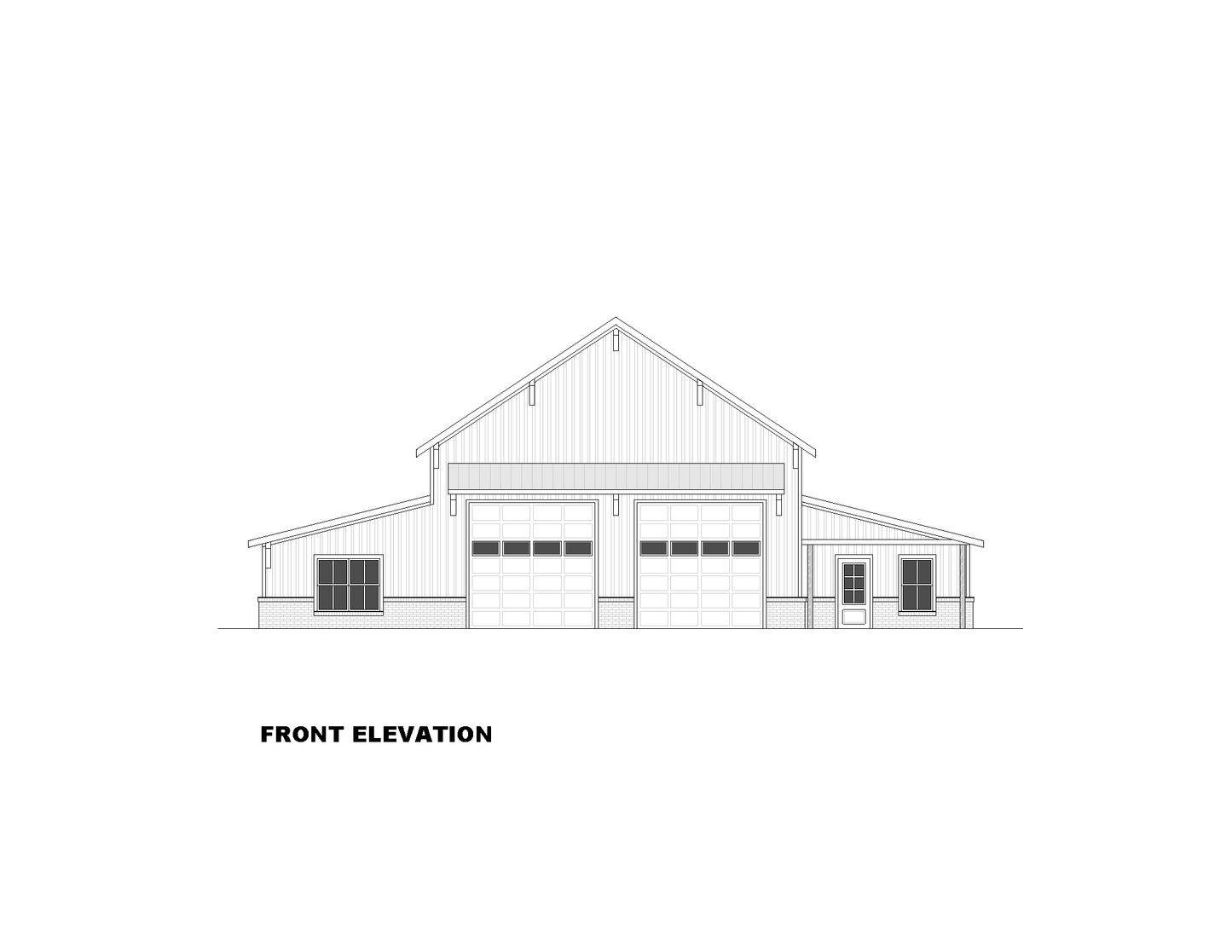 AK-4009-B Better Barndominium House Plan