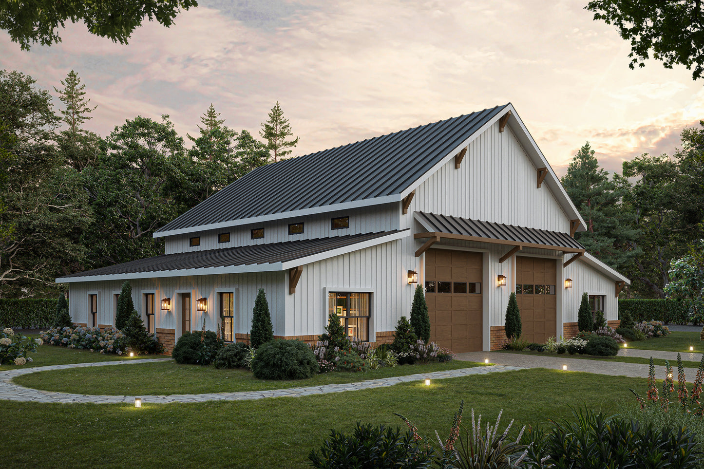 AK-4009 Vetter Barndominium House Plan