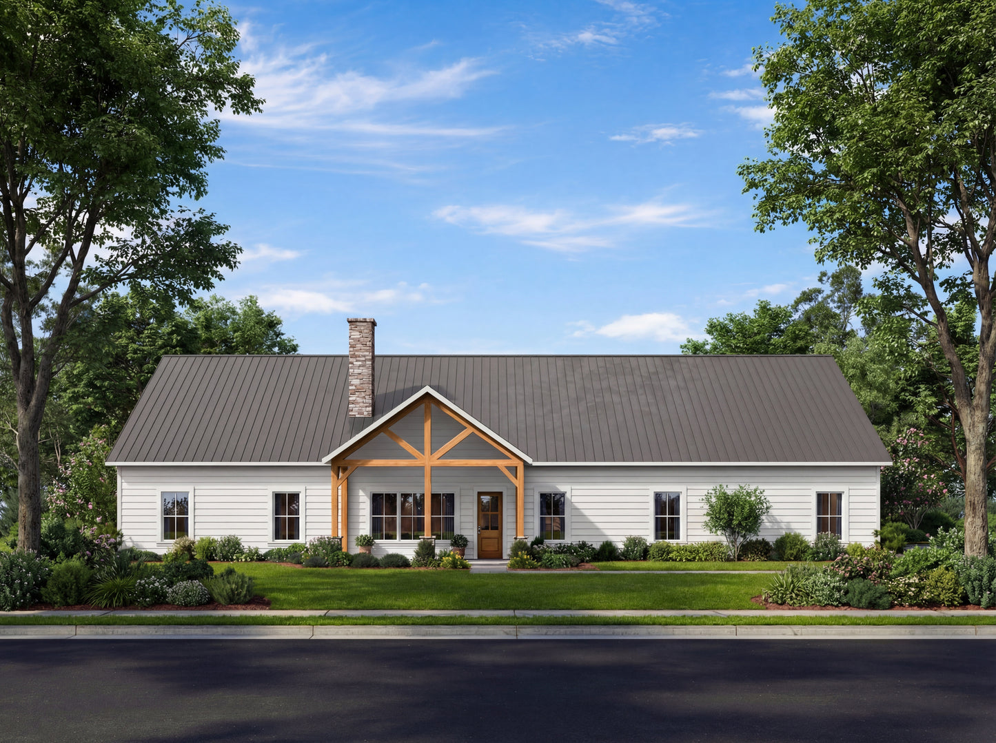 AK-4010-C Cassandra Barndominium House Plan