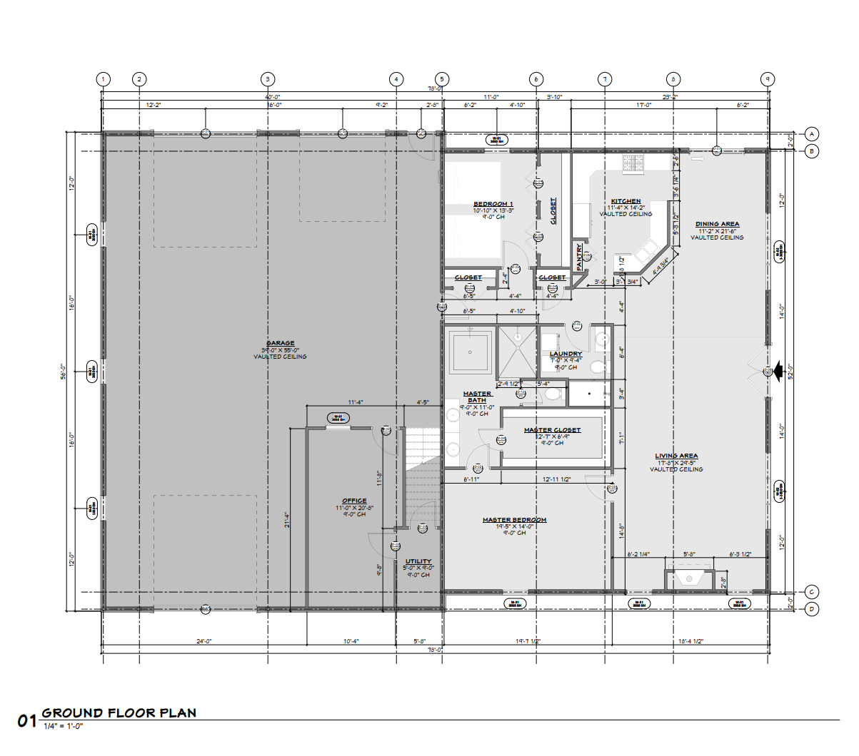 AP-20001 Zion Barndominium House Plan