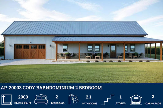 AP-20003 Cody Barndominium House Plan