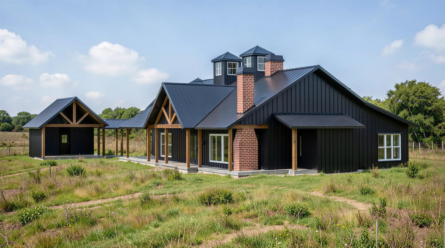 AP-20004 Hoffman Barndominium House Plan