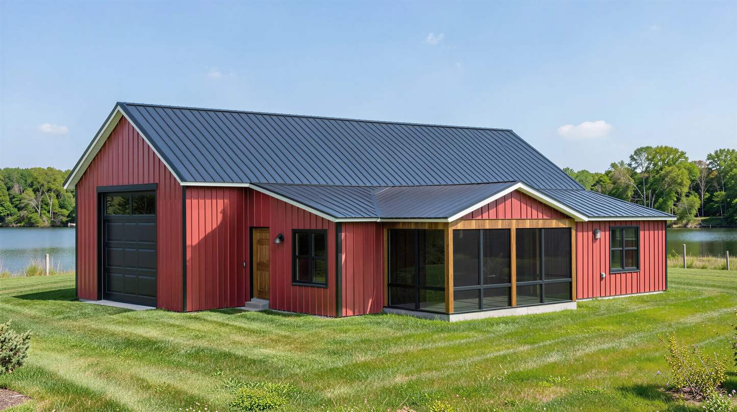 AP-20005 Missy Barndominium House Plan
