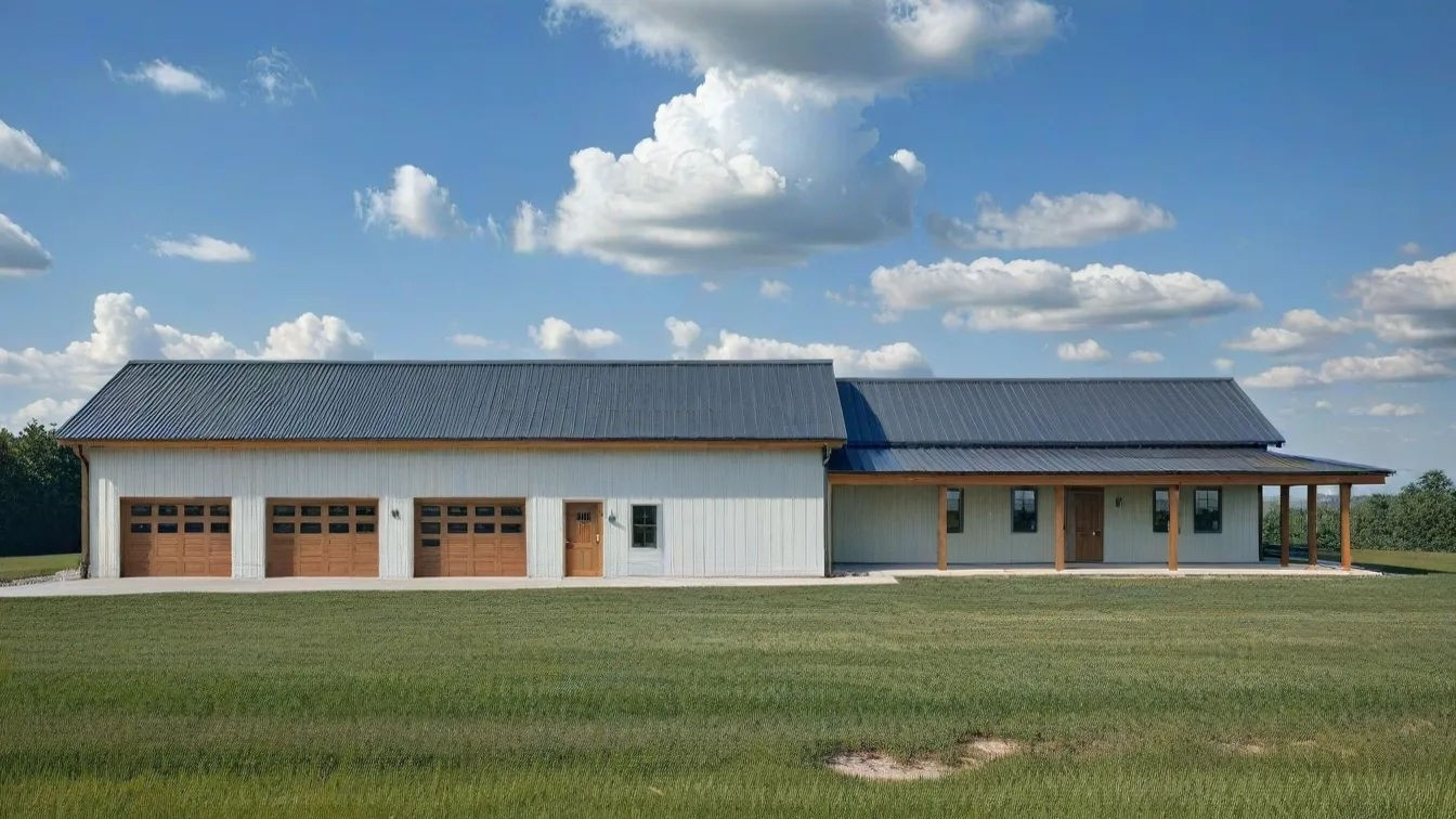 SV-5503-C Charlie Barndominium House Plan