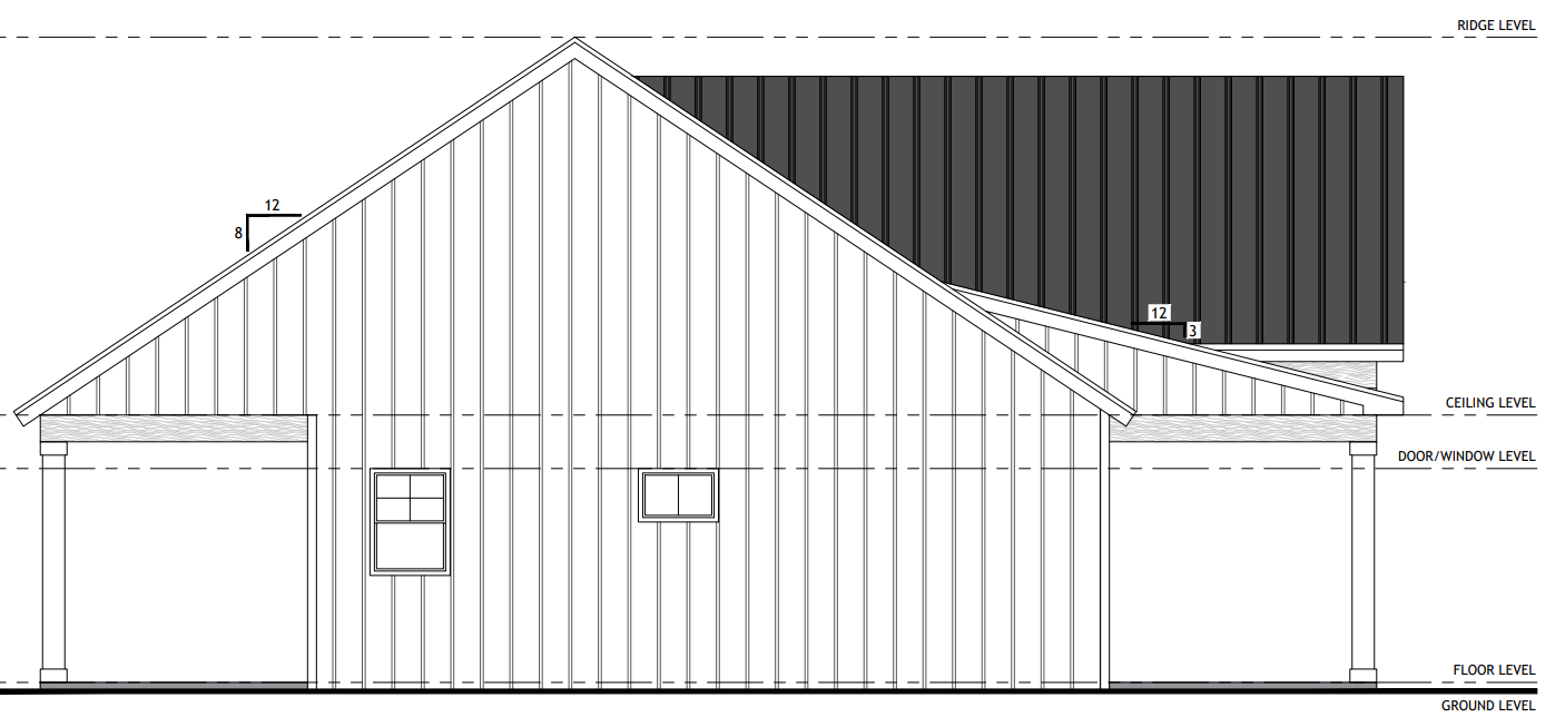 BCO-40001-R Eden Barndominium House Plan