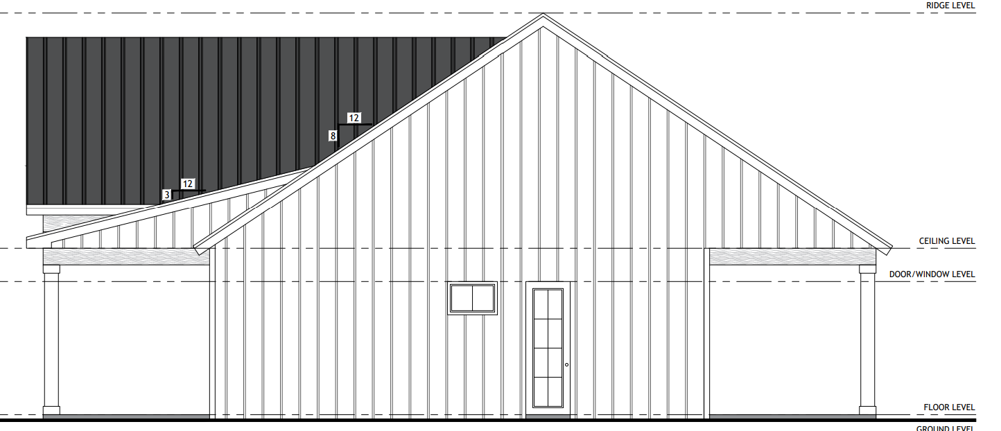 BCO-40001-R Eden Barndominium House Plan