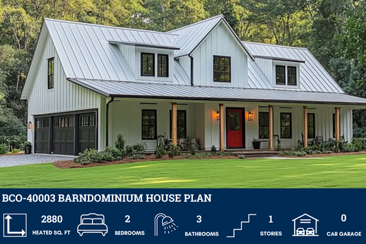 BCO-40003 Barndominium House Plan
