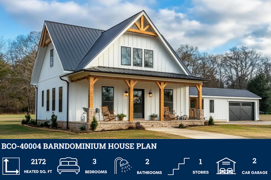 BCO-40004 Barndominium House Plan