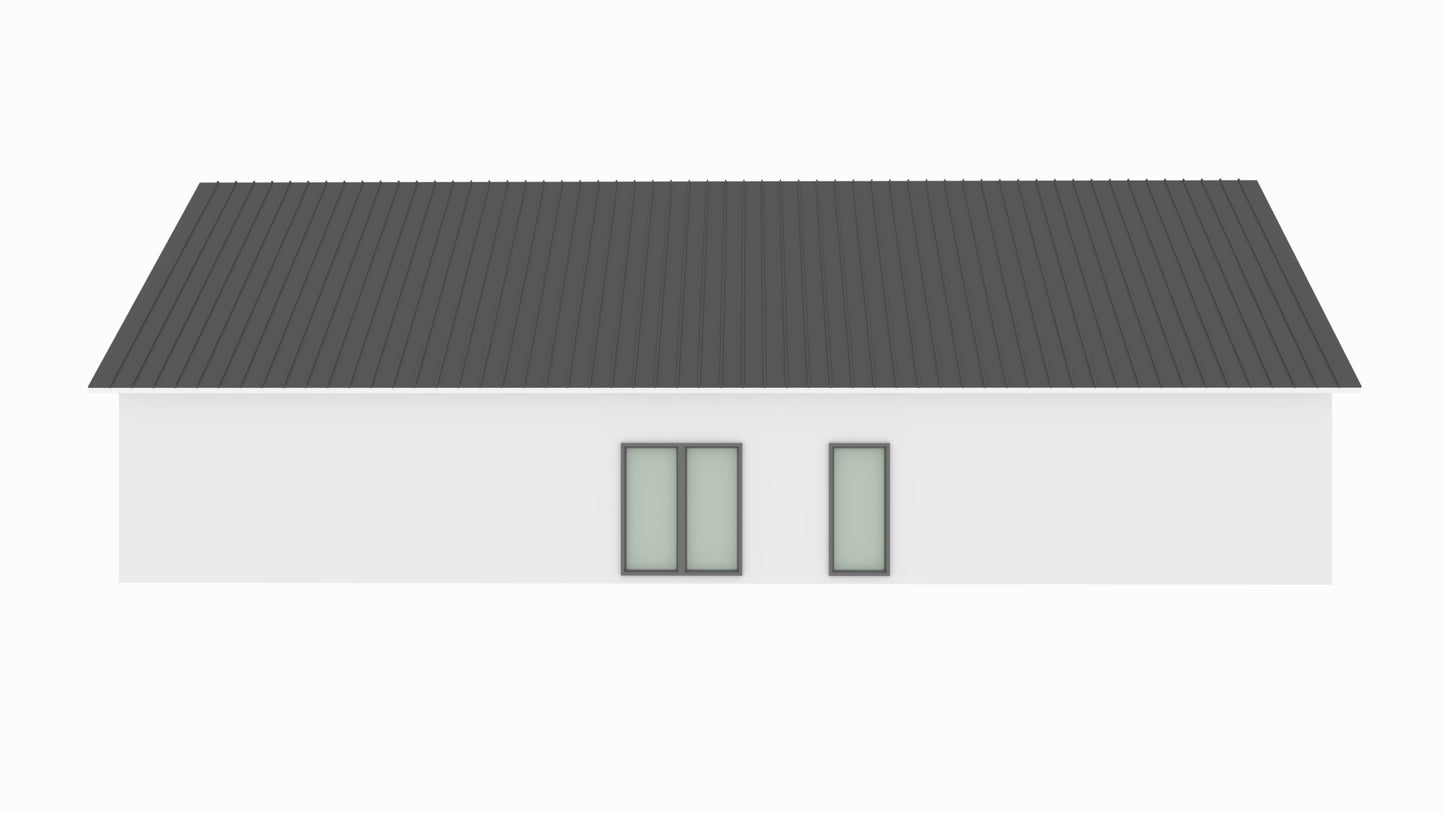 BCO-40006-R Rush Barndominium House Plan