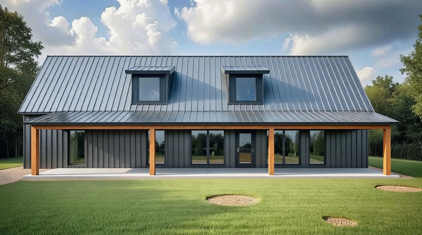 BCO-40006-R Rush Barndominium House Plan – Barndominium Plans