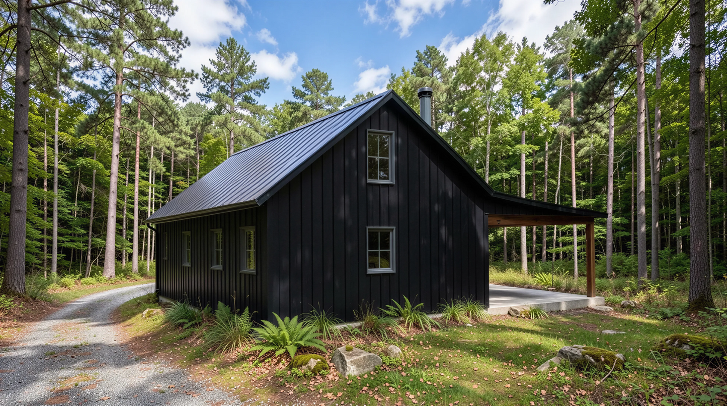 BCO-40006-W Wayne Barndominium House Plan
