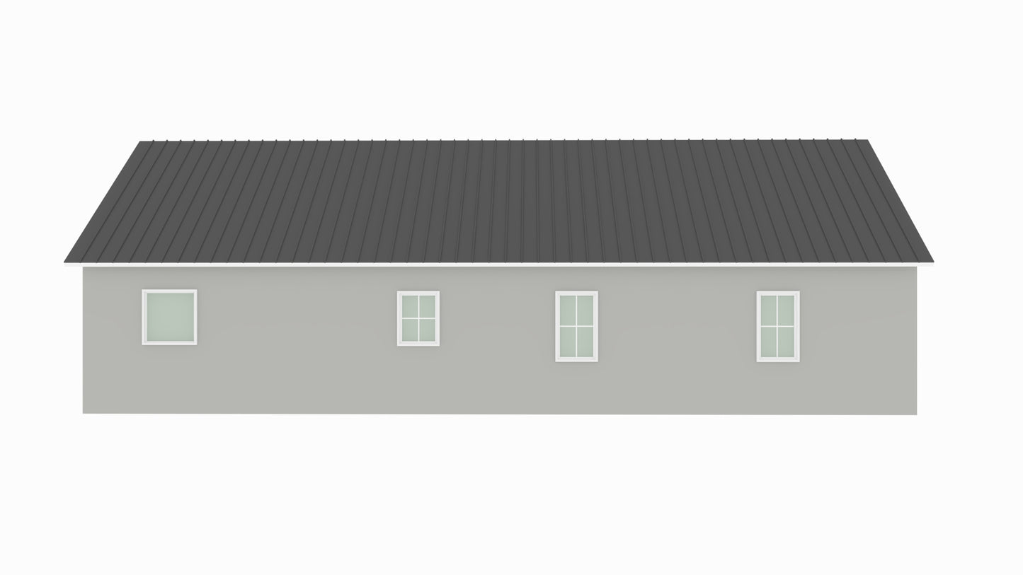 BCO-40006 Flora Barndominium House Plan