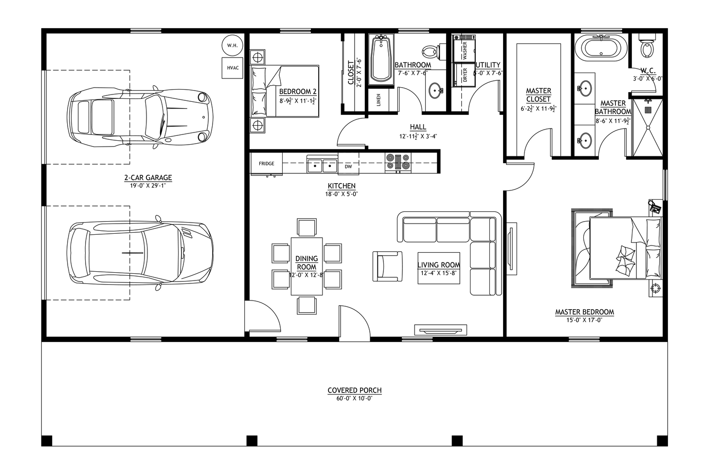 BCO-40006 Flora Barndominium House Plan