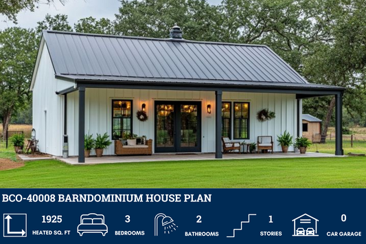 BCO-40008 Barndominium House Plan