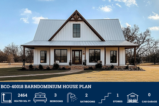 BCO-40018 Barndominium House Plan