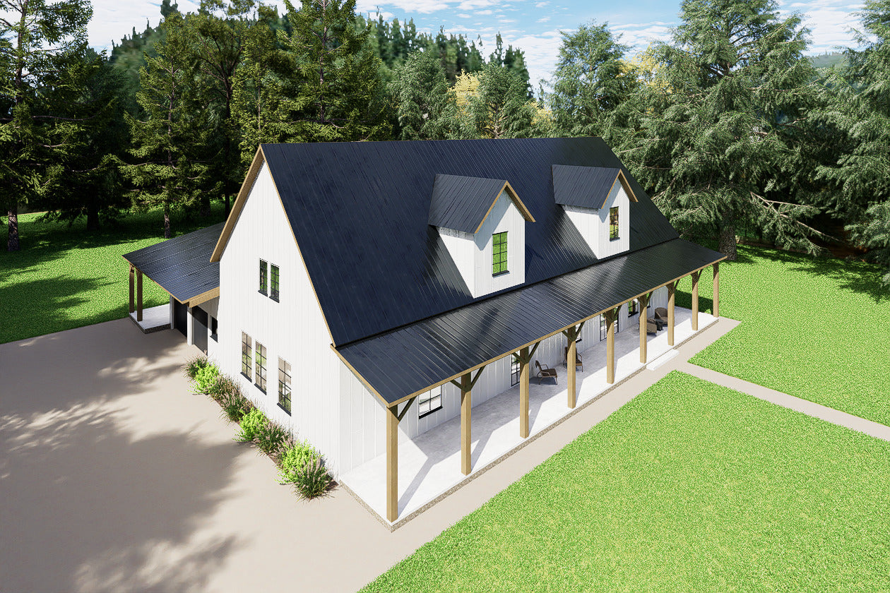 BCO-40020-M Marvin Barndominium House Plan