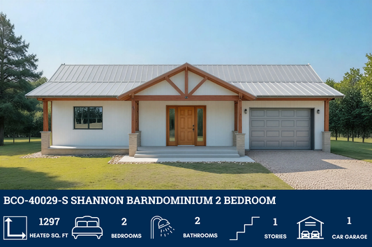BCO-40029-S Shannon Barndominium House Plan