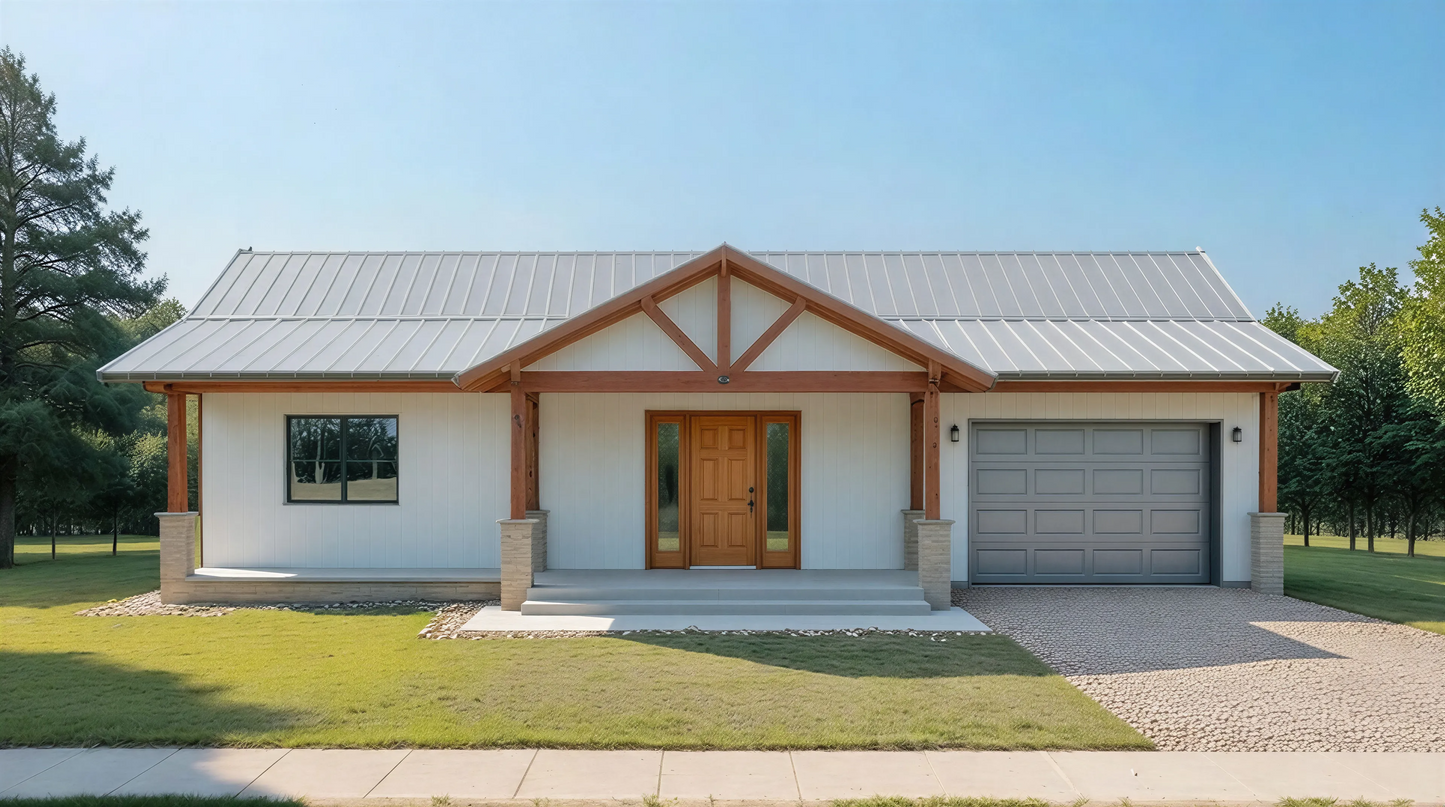 BCO-40029-S Shannon Barndominium House Plan