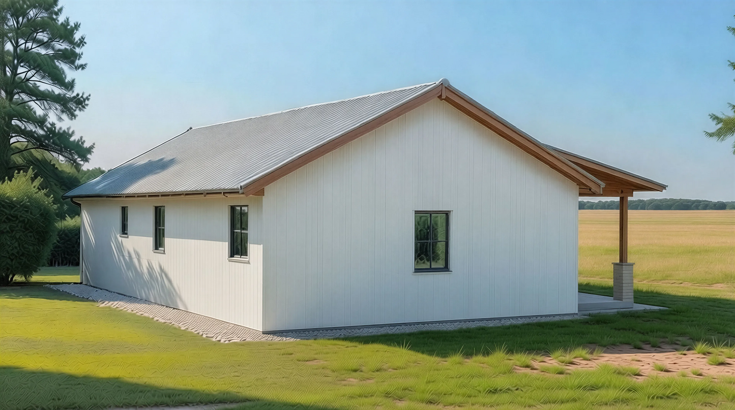 BCO-40029-S Shannon Barndominium House Plan