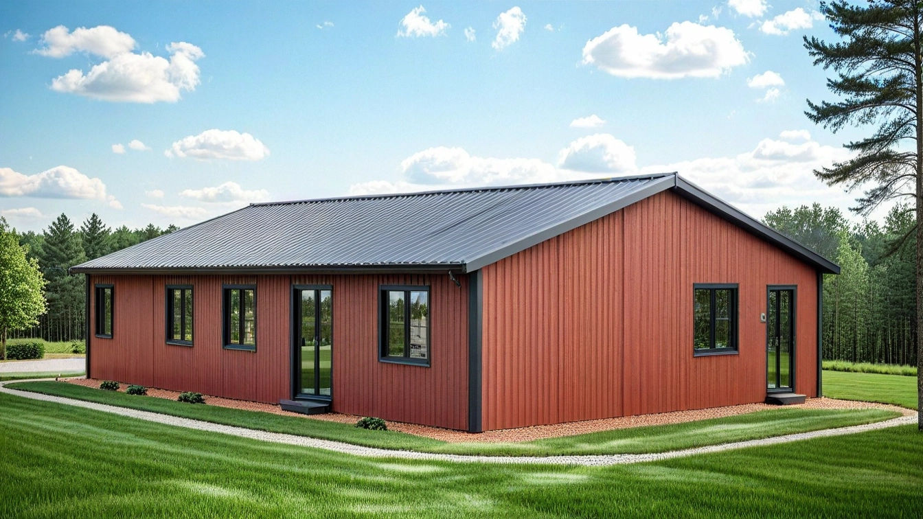 BCO-40042-C Chadwick Barndominium House Plan