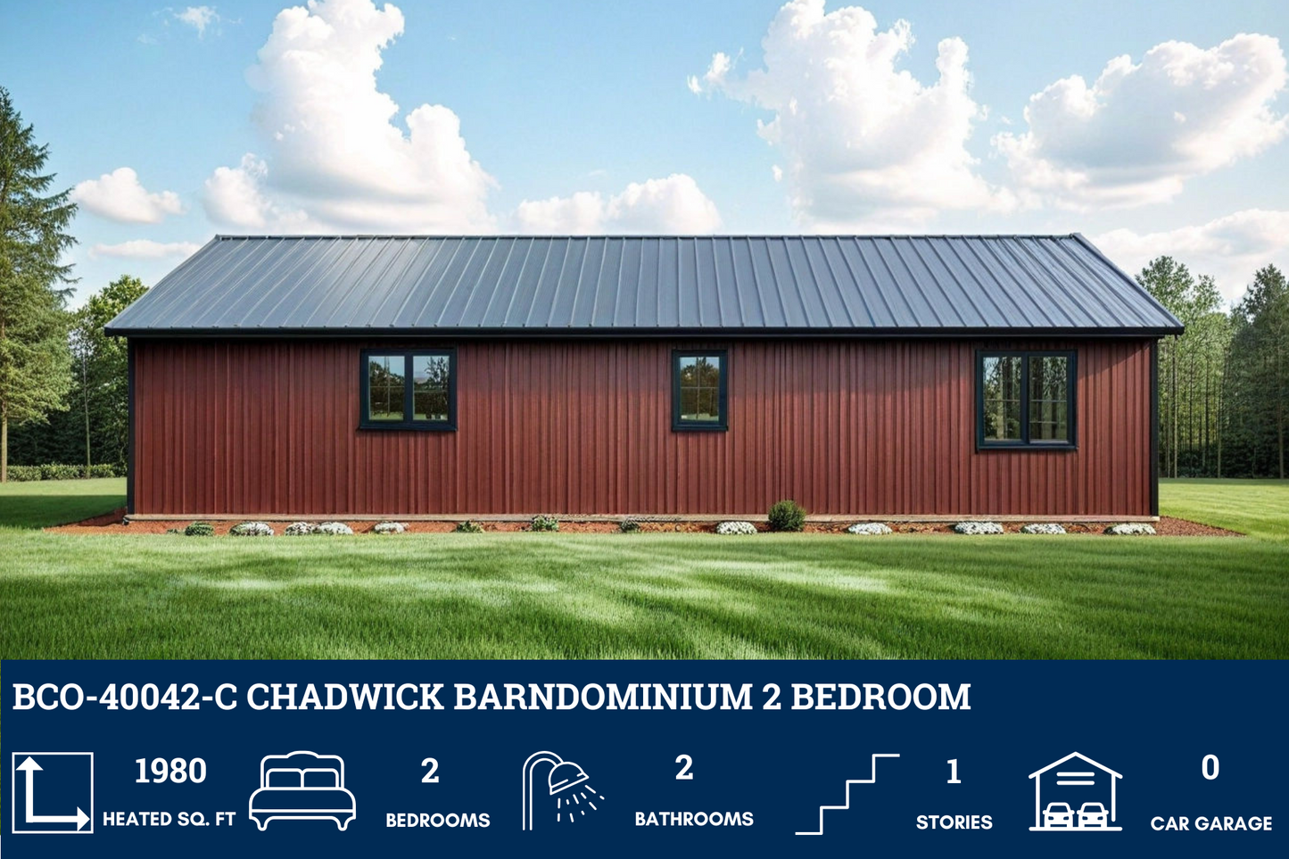 BCO-40042-C Chadwick Barndominium House Plan