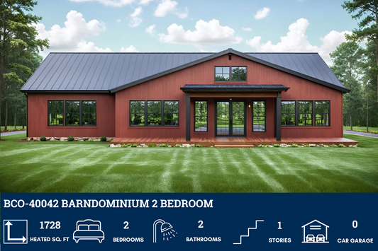BCO-40042 Barndominium House Plan