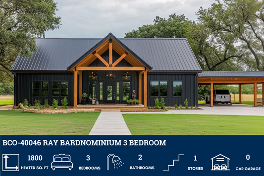 BCO-40046 Ray Barndominium House Plan