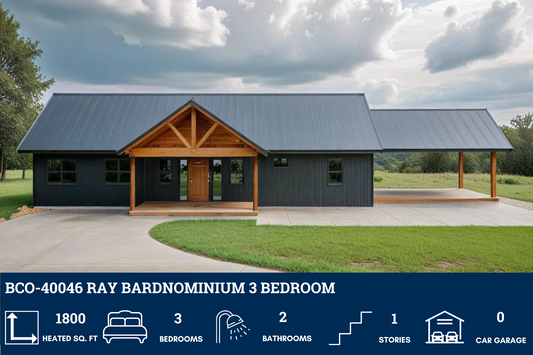 BCO-40046 Ray Barndominium House Plan