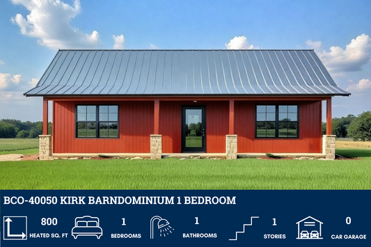 BCO-40050 Kirk Barndominium House Plan