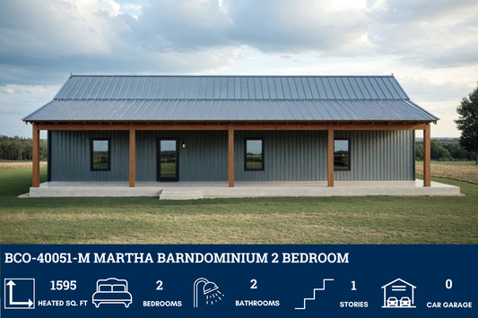 BCO-40051-M Martha Barndominium House Plan