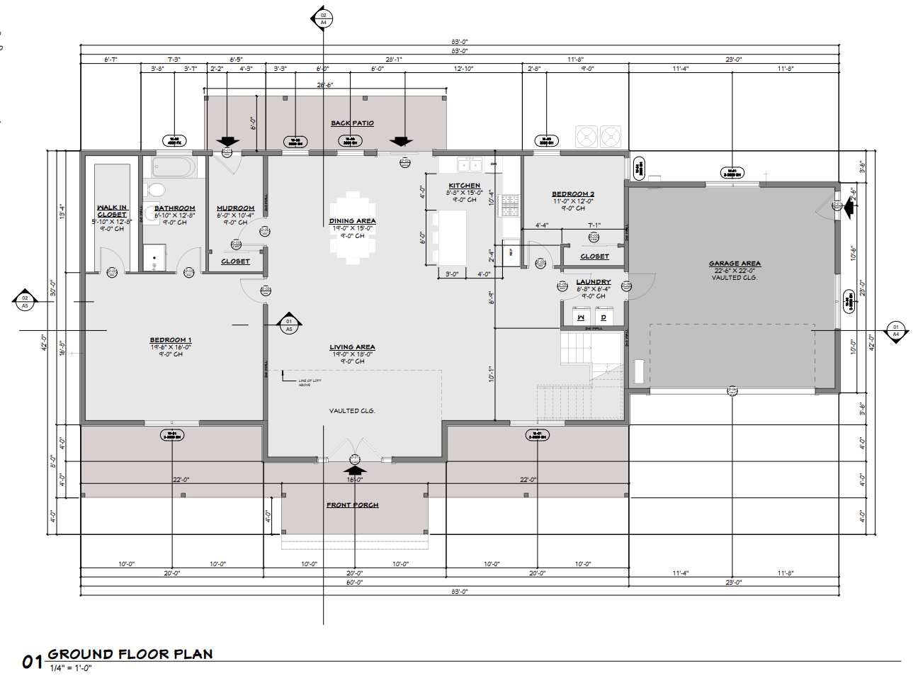 BCO-40052 Michael Barndominium House Plan