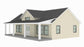 BCO-40055-L Lanier Barndominium House Plan