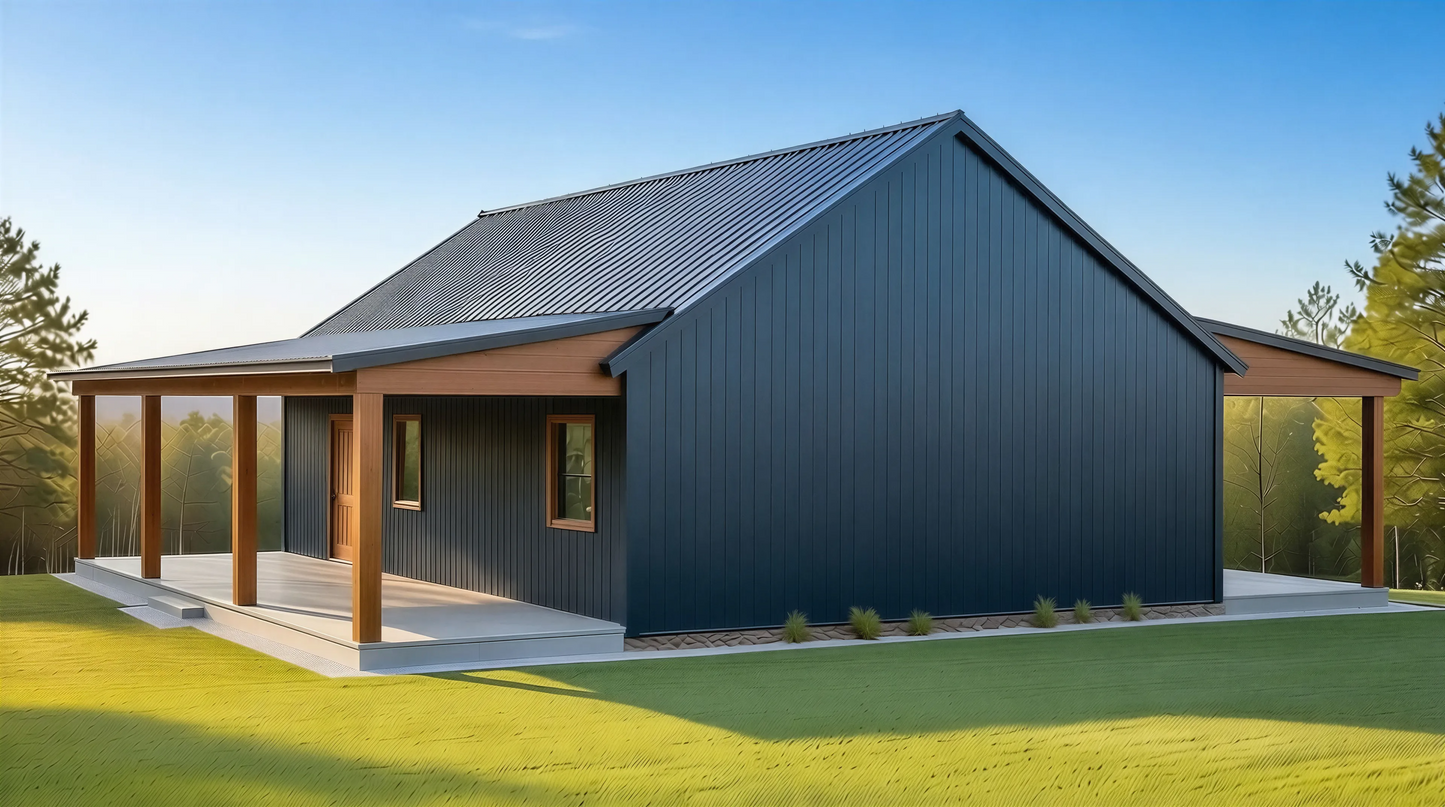 BCO-40055 Cheryl Barndominium House Plan