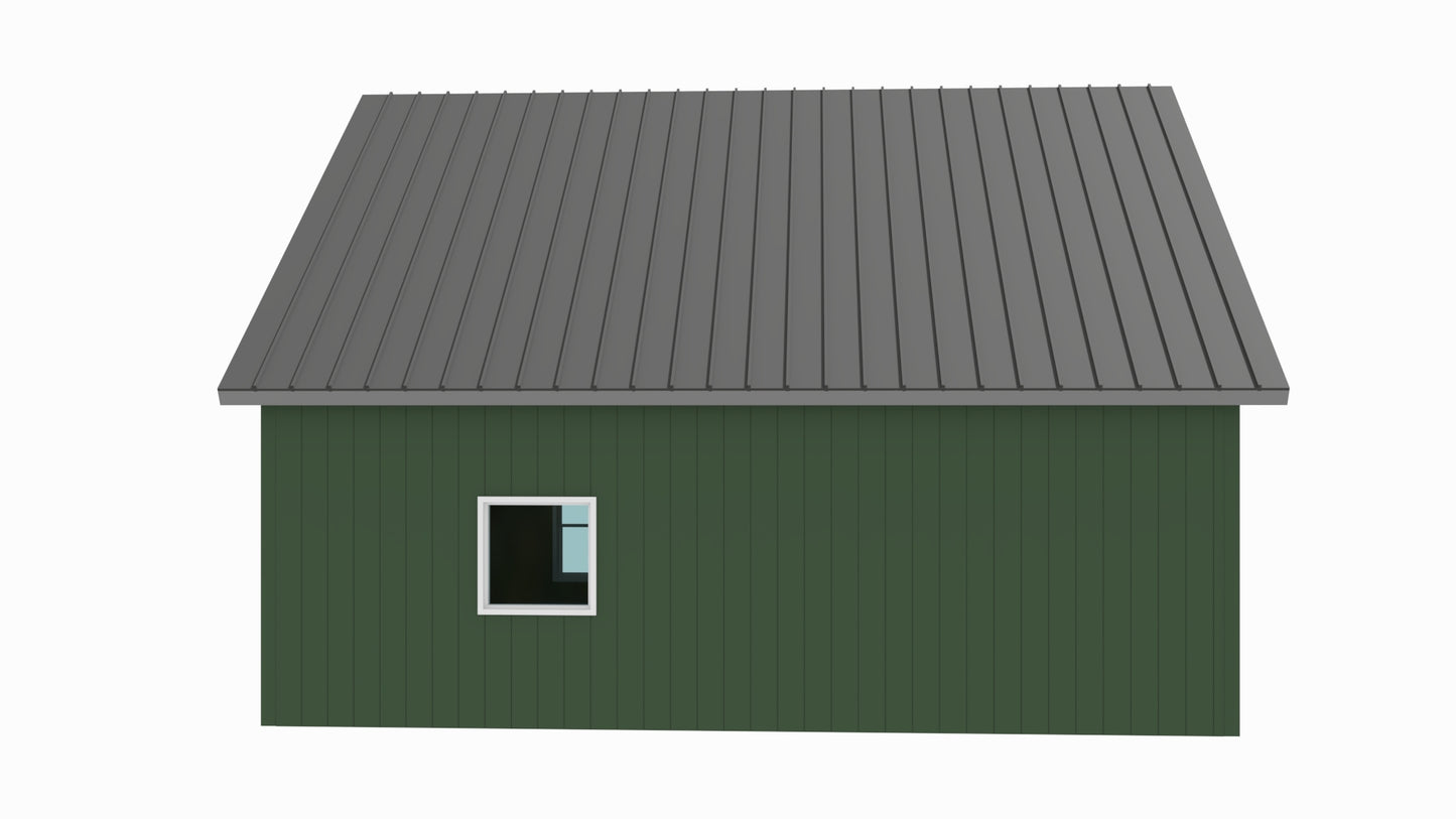 BCO-40058 Olsen Barndominium House Plan