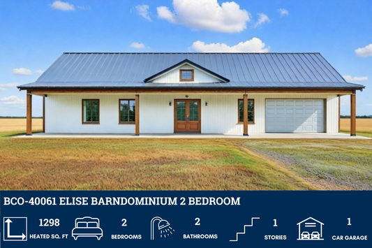 BCO-40061 Elise Barndominium House Plan