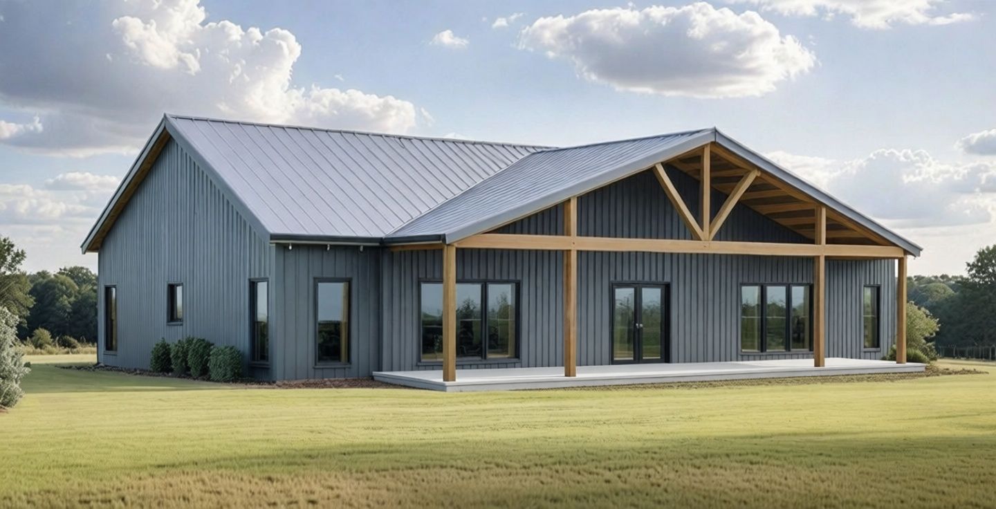 BCO-40064 Perry Barndominium House Plan