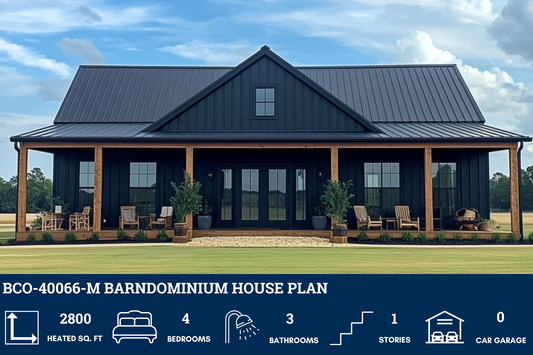 BCO-40066-M Barndominium House Plan