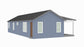 BCO-40068 Zane Barndominium House Plan